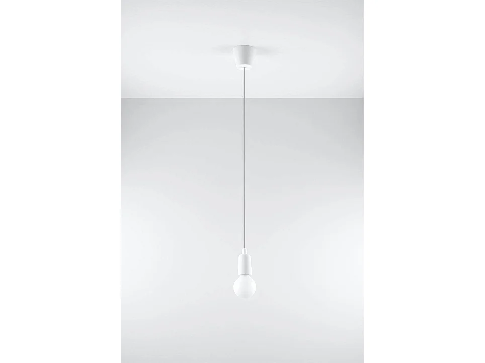 Lampa wisząca DIEGO 1 biała