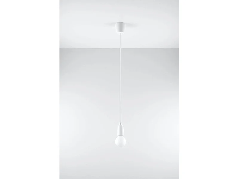 Sollux DIEGO Plafonnier 1 Lumière Blanc