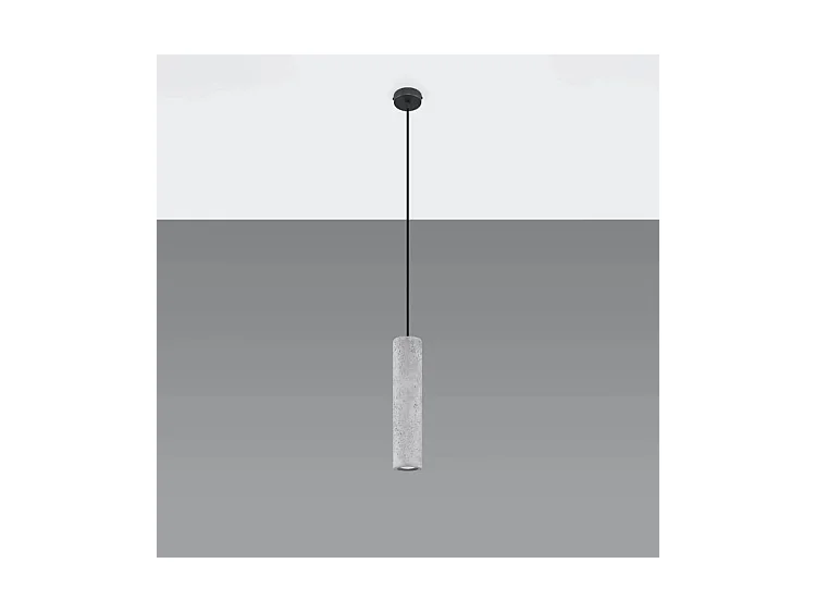 Sollux LUVO Suspension Slim 8cm Gris Clair GU10