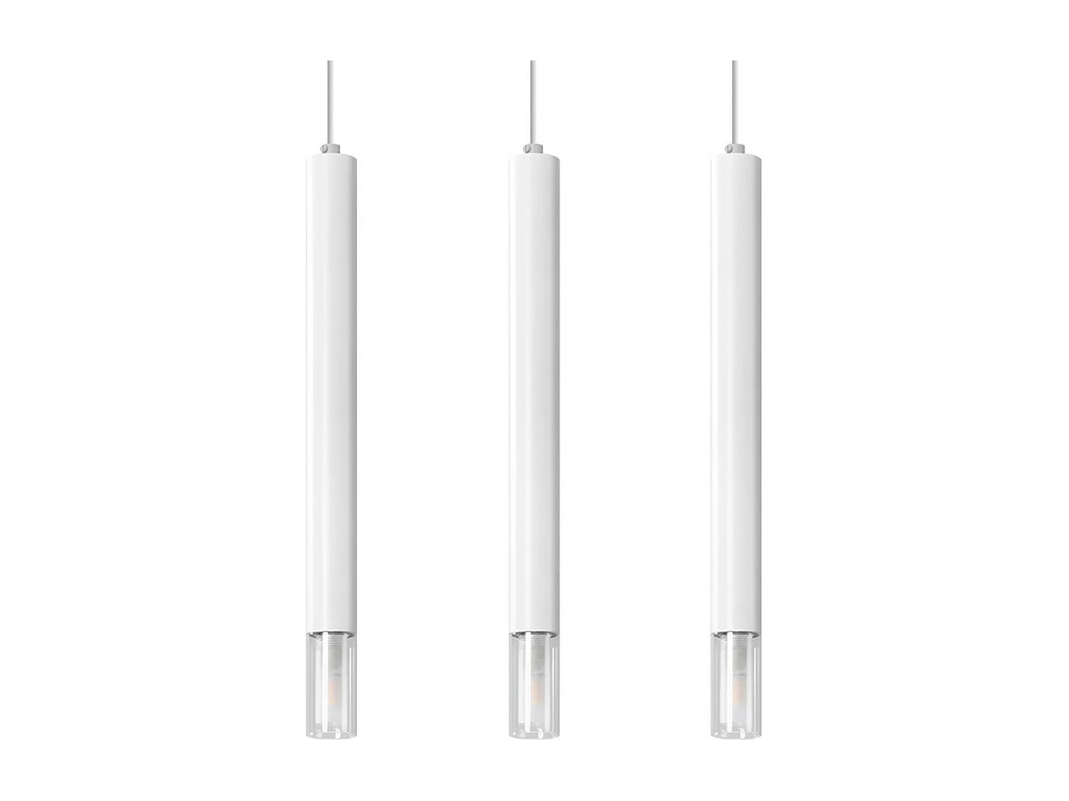 Sollux Lighting Wezyr Plafonnier Suspension Bar, Blanc, 3x G9