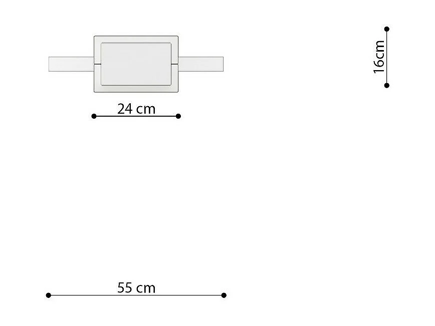 Hanglampen Rio Modern Van  - 1 Lichtbronnen - L.55 X H.150 Cm - Zwart