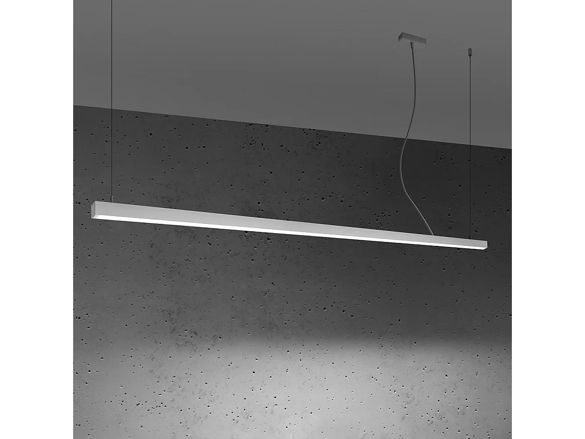 Sollux Pinne Integrierte LED-Hängeleuchte in der Decke, Weiß