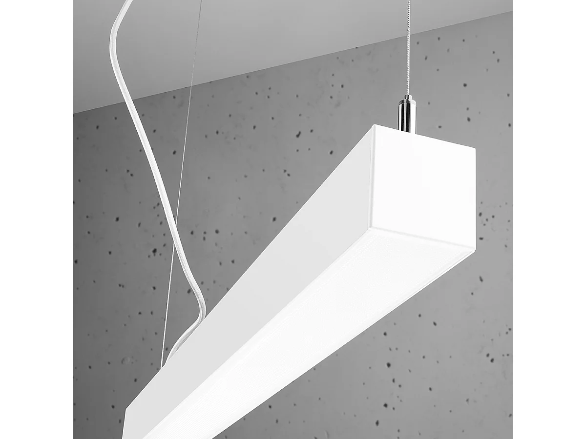 Sollux Pinne Integrierte LED-Hängeleuchte in der Decke, Weiß