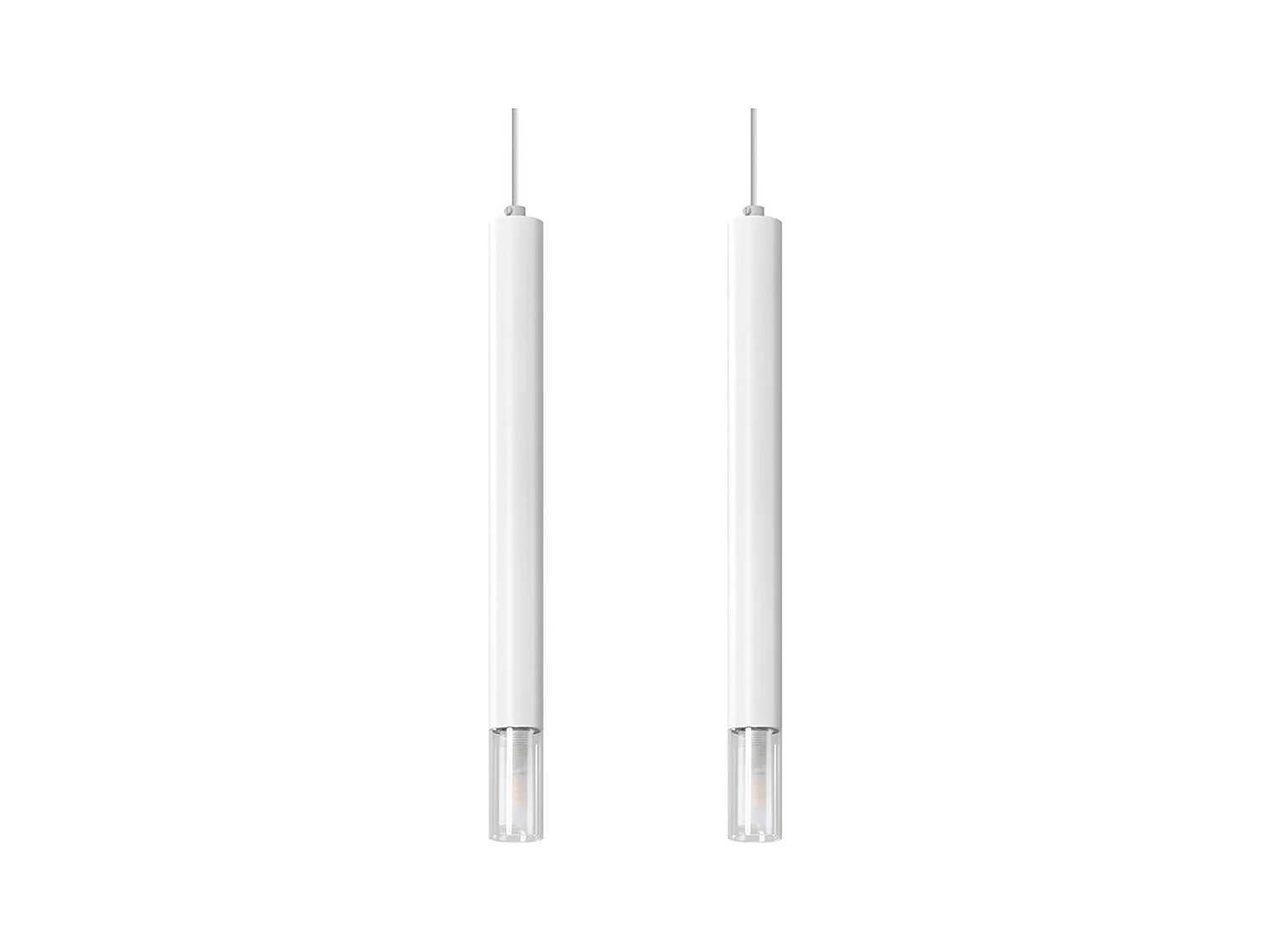 Sollux Lighting Wezyr Plafonnier Suspension Bar, Blanc, 2x G9