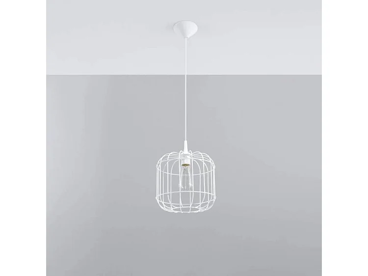 Lampa wisząca CELTA biała