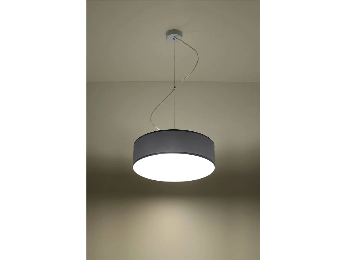 Lampa wisząca ARENA 35 szara