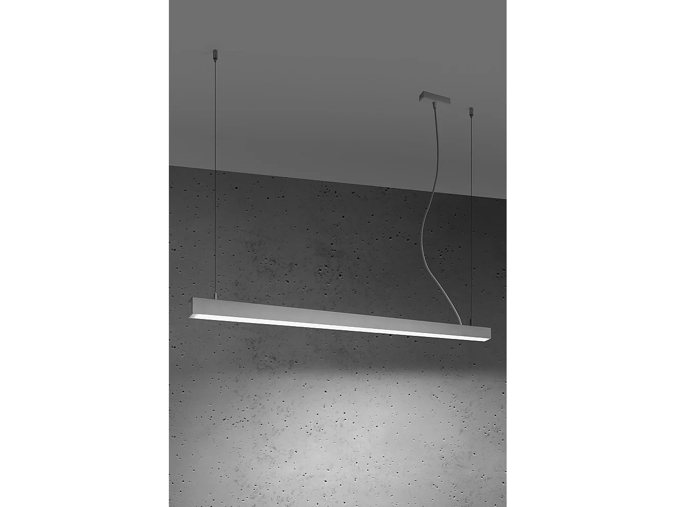 Lampa wisząca PINNE 117 biała 4000K