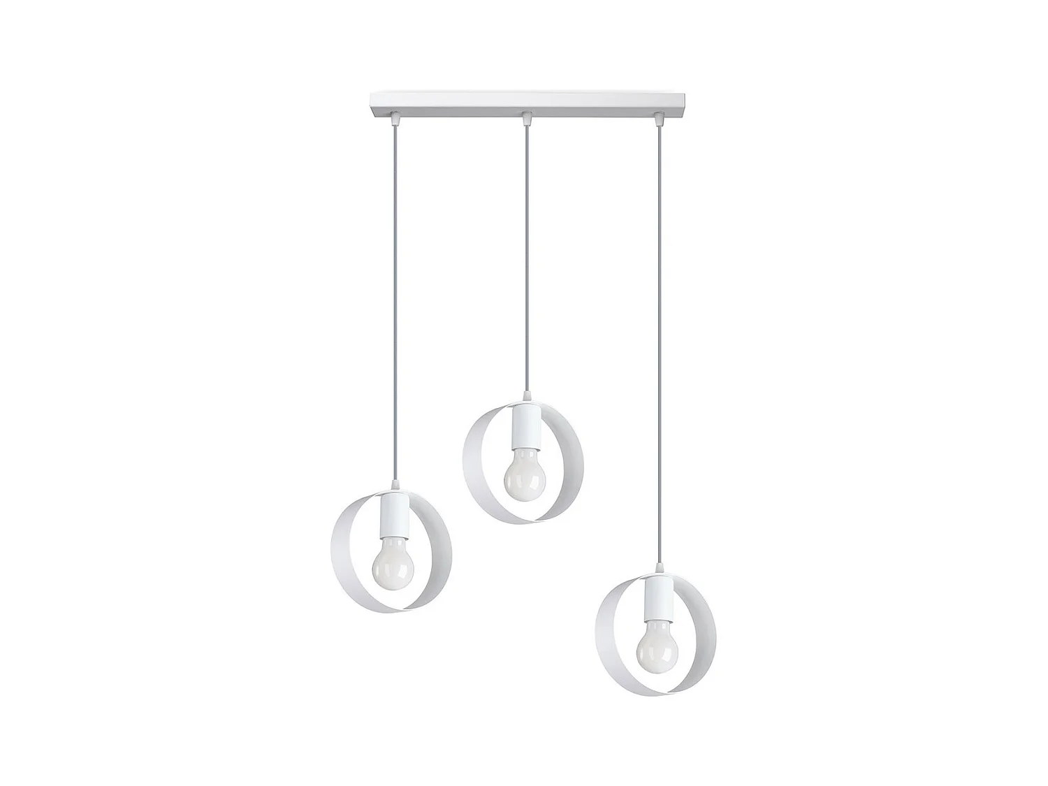 Sollux Titran Plafonnier Suspension Bar Blanc