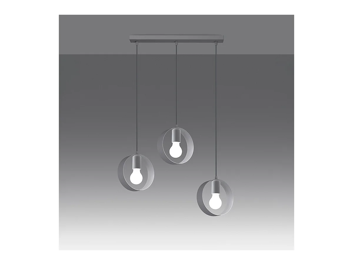 Sollux Titran Plafonnier Suspension Bar Blanc