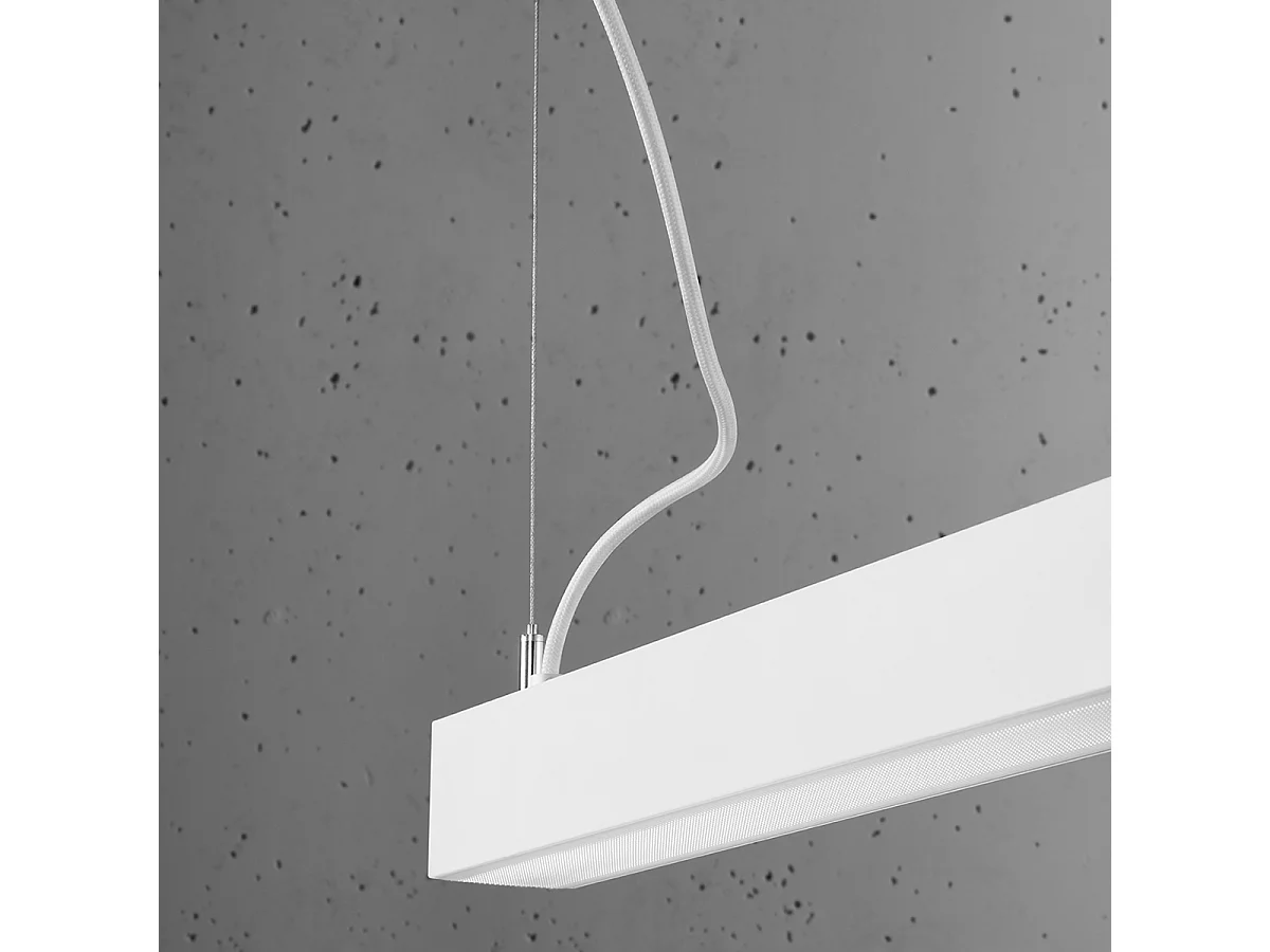 Sollux PINNE Luminaire suspendu linéaire linéaire à LED 65cm Blanc 3000K