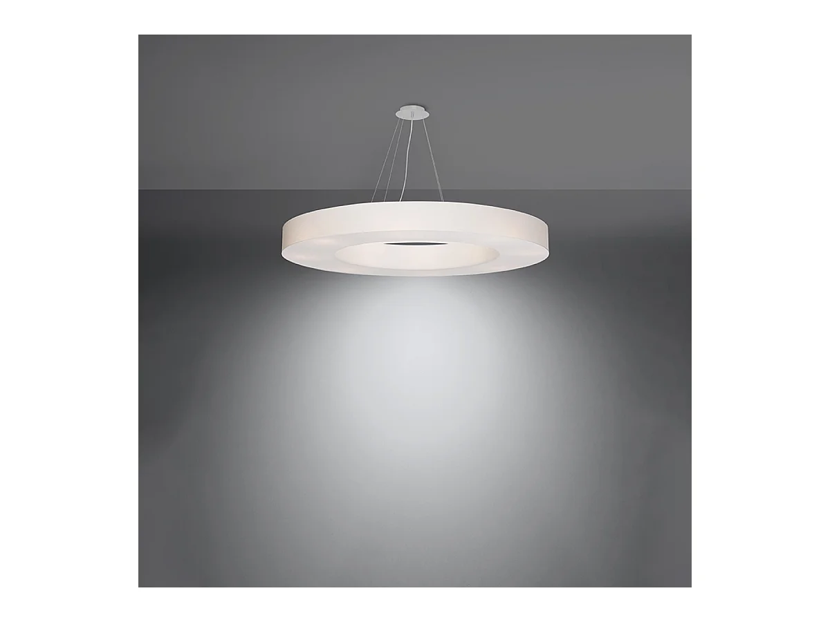 Żyrandol SATURNO SLIM 90 biały