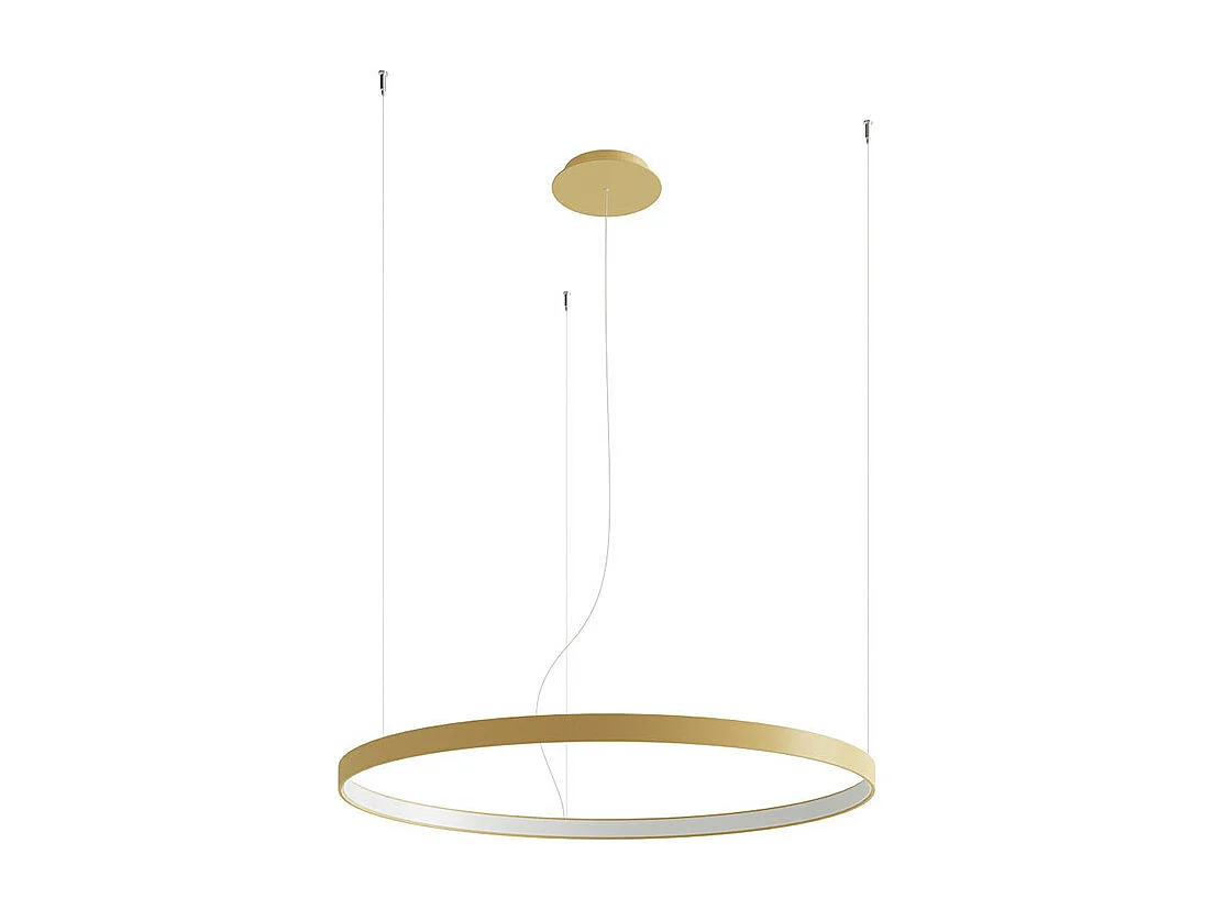 Sollux Rio Plafonnier Led Suspendu Intégré Doré