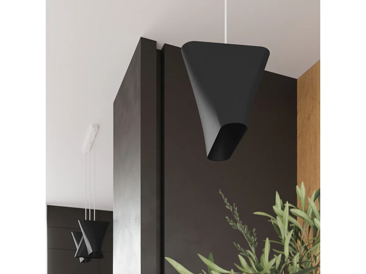 Sollux BLUM Suspension Dome Noir E27