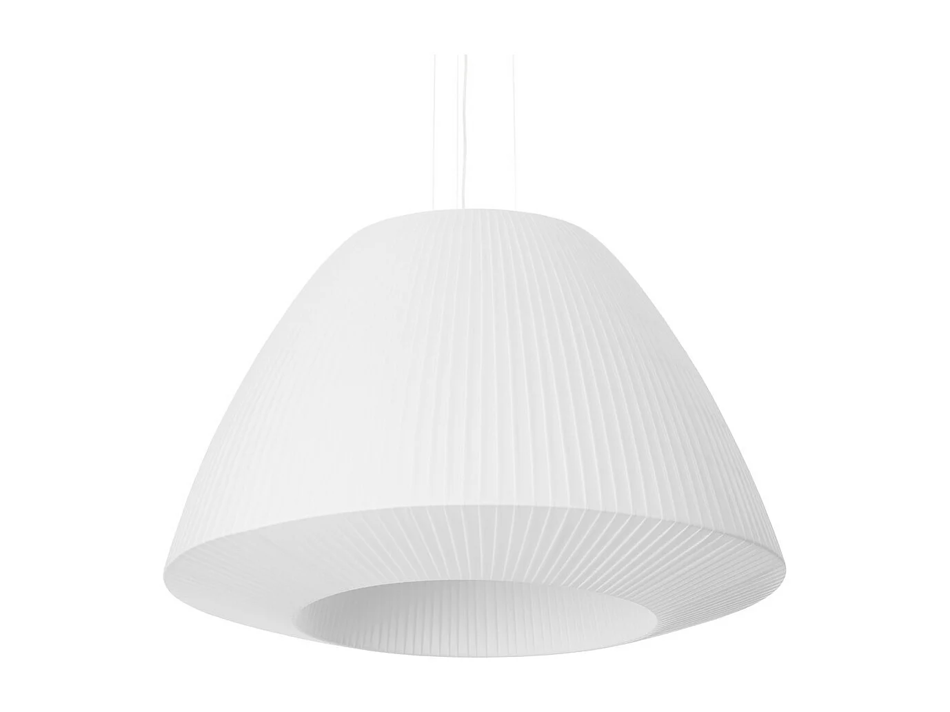 Sollux BELLA Pendentif Dôme Classique Blanc E27