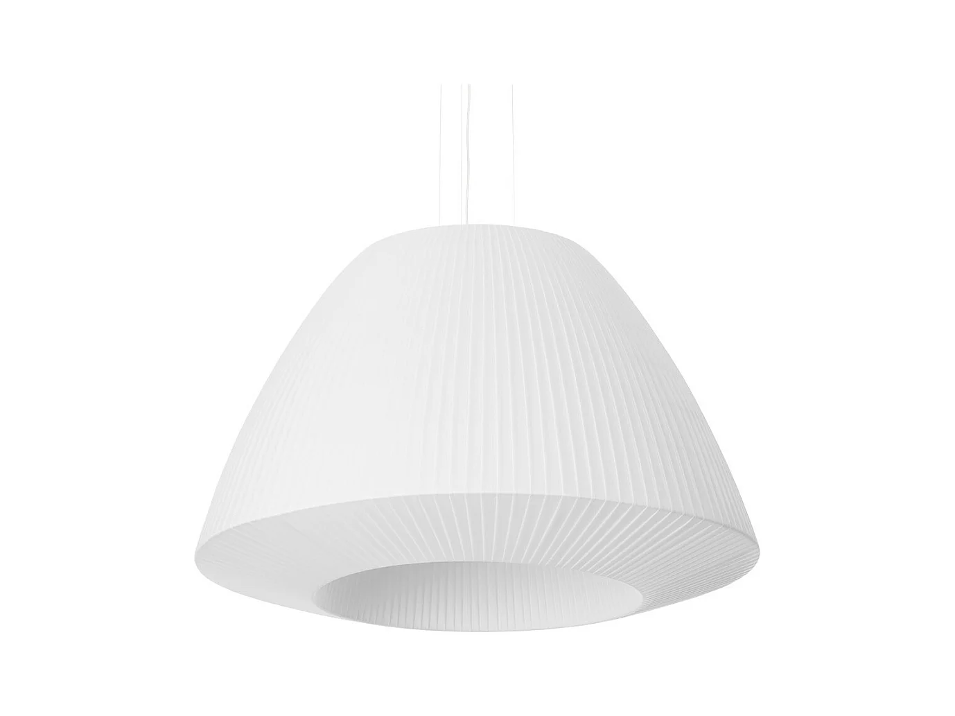 Sollux BELLA Pendentif Dôme Classique Blanc E27