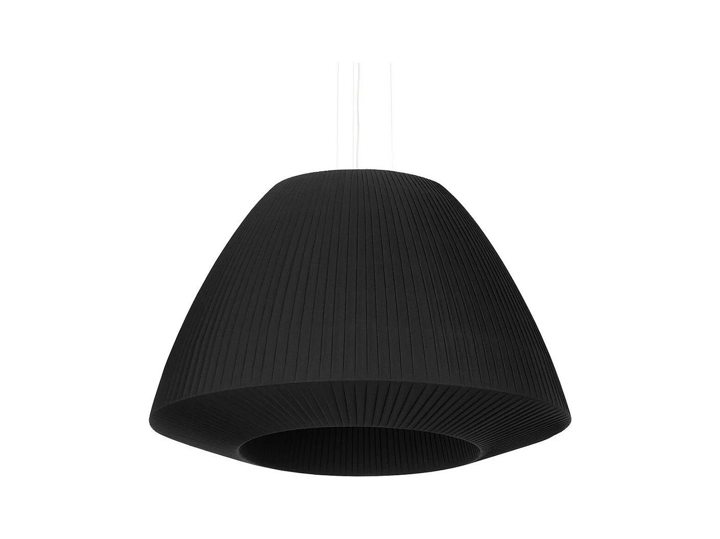 Sollux BELLA Pendentif Dôme Classique Noir E27