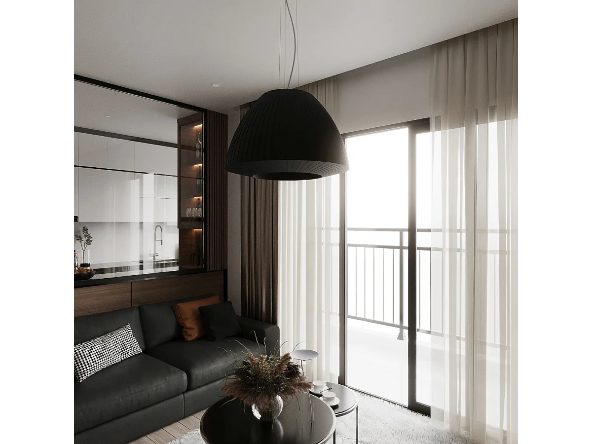 Pendente Cupola Classic Nero E27 Colgante Classic Dome Negro E27