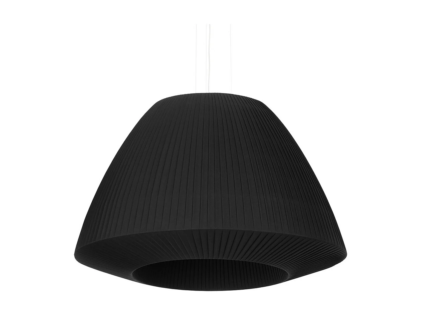 Sollux BELLA Pendentif Dôme Classique Noir E27