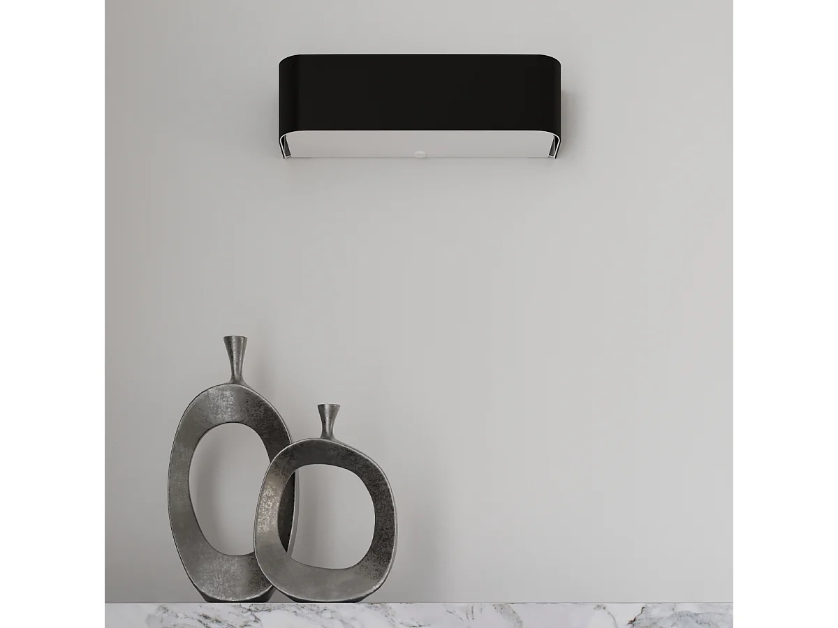 Quadratische Pendelleuchte Schwarz 55cm E27 Lampadario quadrato nero 55 cm E27