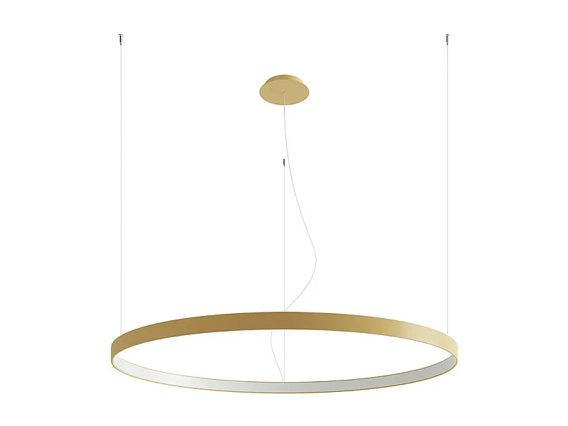Sollux Rio Integrierte LED-Hängedeckenleuchte Golden
