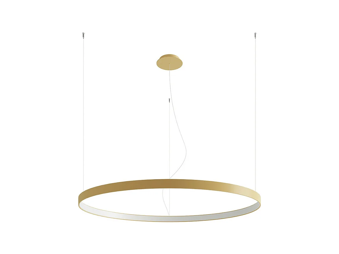 Sollux Rio Plafonnier Led Suspendu Intégré Doré