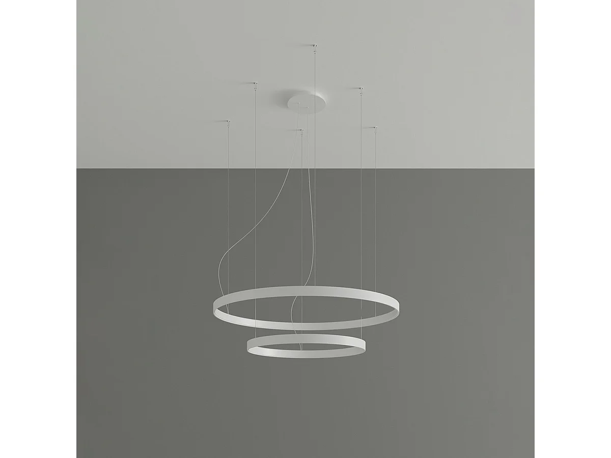 Sollux Rio Integrierte LED-Hängeleuchte in der Decke, Weiß