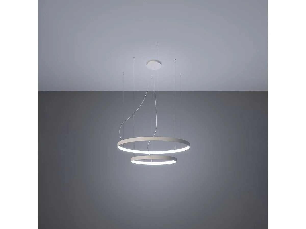 Sollux Rio Integrierte LED-Hängeleuchte in der Decke, Weiß