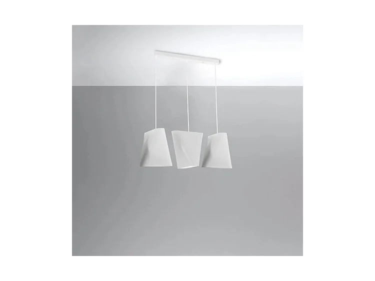 Sollux BLUM Suspension Triple Suspension Blanc 3x E27
