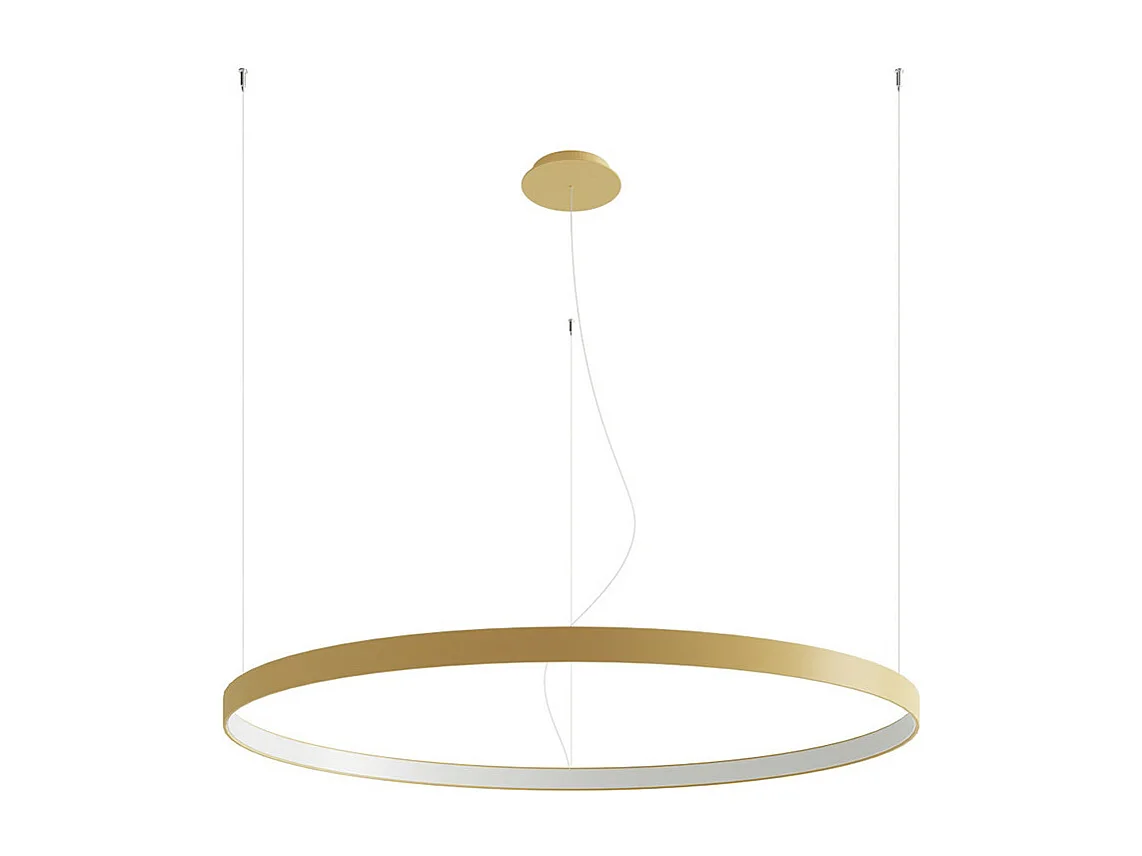 Sollux Rio Integrierte LED-Hängedeckenleuchte Golden