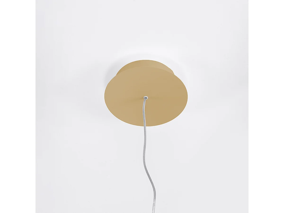 Sollux Rio Integrierte LED-Hängedeckenleuchte Golden