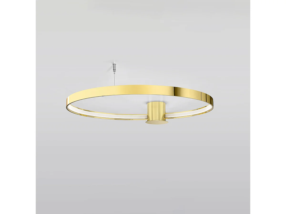 Sollux Rio Aplique Led Integrado Oro Pulido Galvanizado