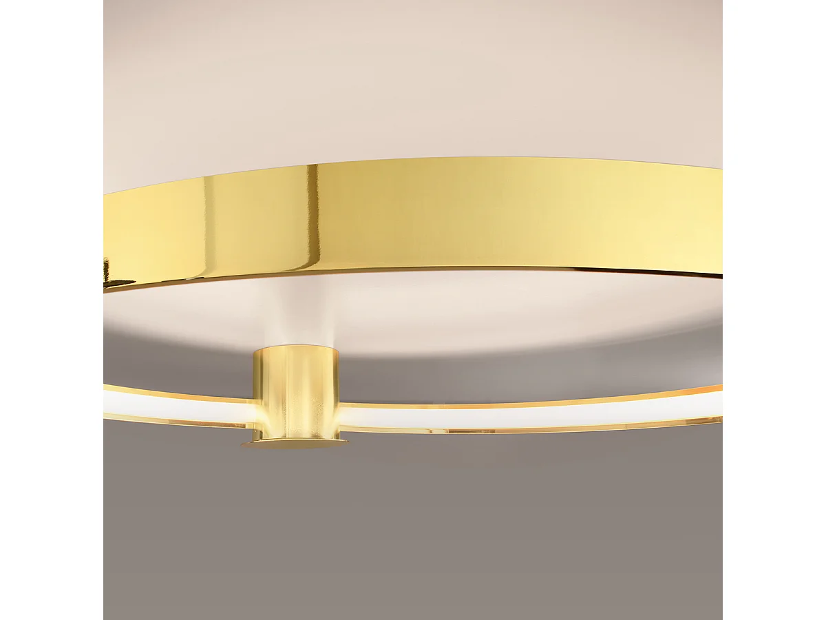 Sollux Rio Applique Led Intégrée Or Poli Galvanisé