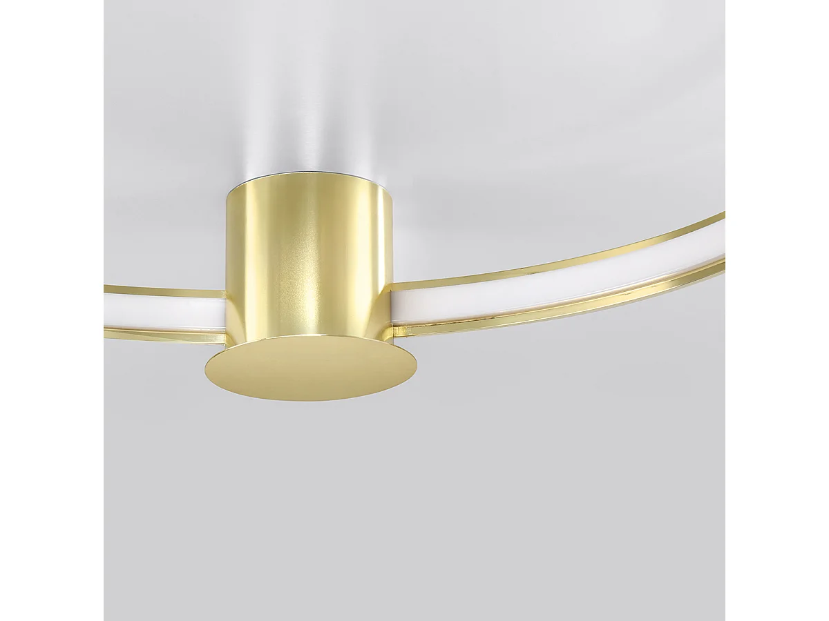 Sollux Rio Applique Led Intégrée Or Poli Galvanisé