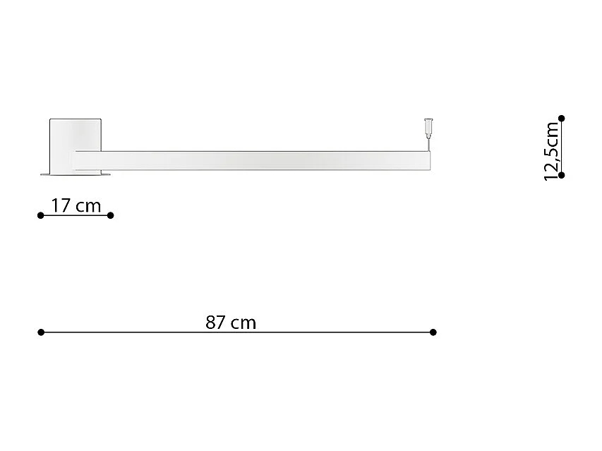 Sollux Rio Applique Led Intégrée Or Poli Galvanisé