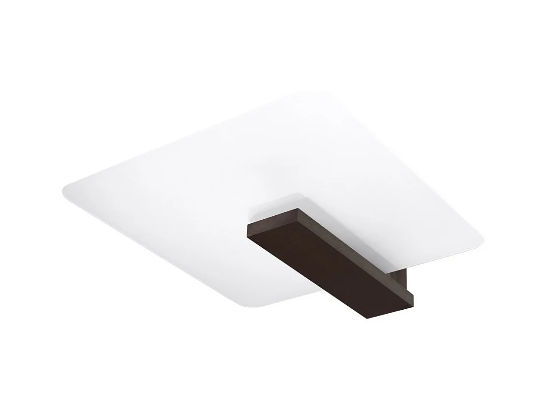 Sollux Lappo Plafonnier Flush Wengé