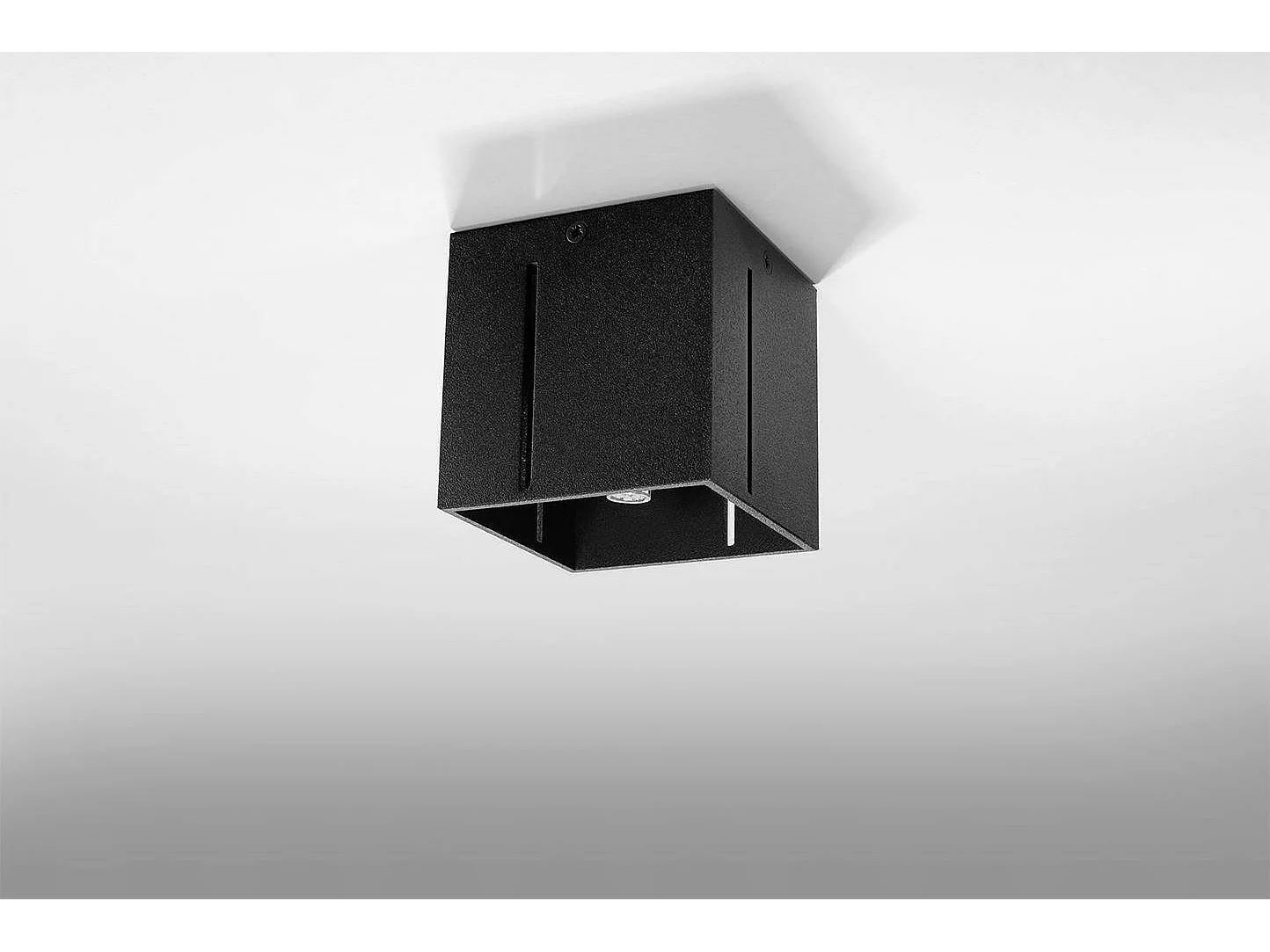 Sollux PIXAR - 1 licht Flush Deckenleuchte Schwarz, G9