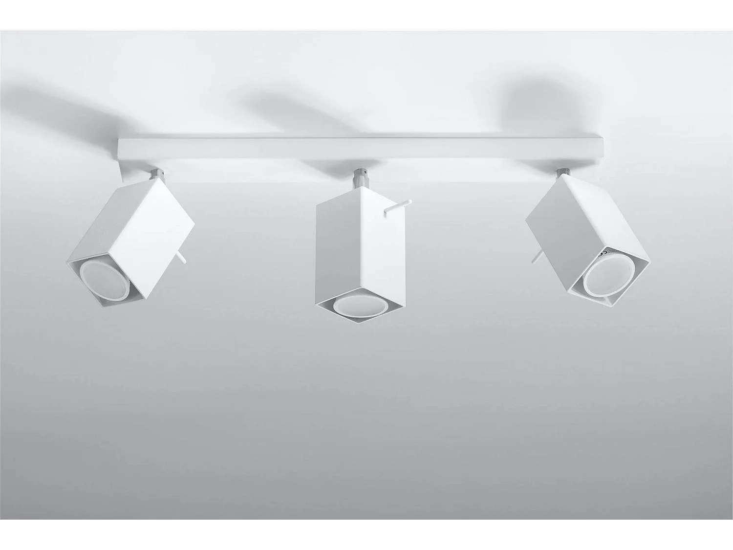 Sollux MERIDA Barre de projecteur à 3 lumières blanc, GU10