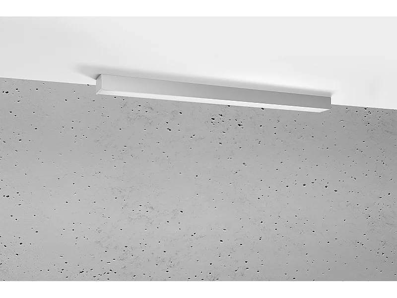 Integrated LED  95cm Linear Flush licht Grey 3000K Integrierte LED 95cm Linear Flush Hellgrau 3000K