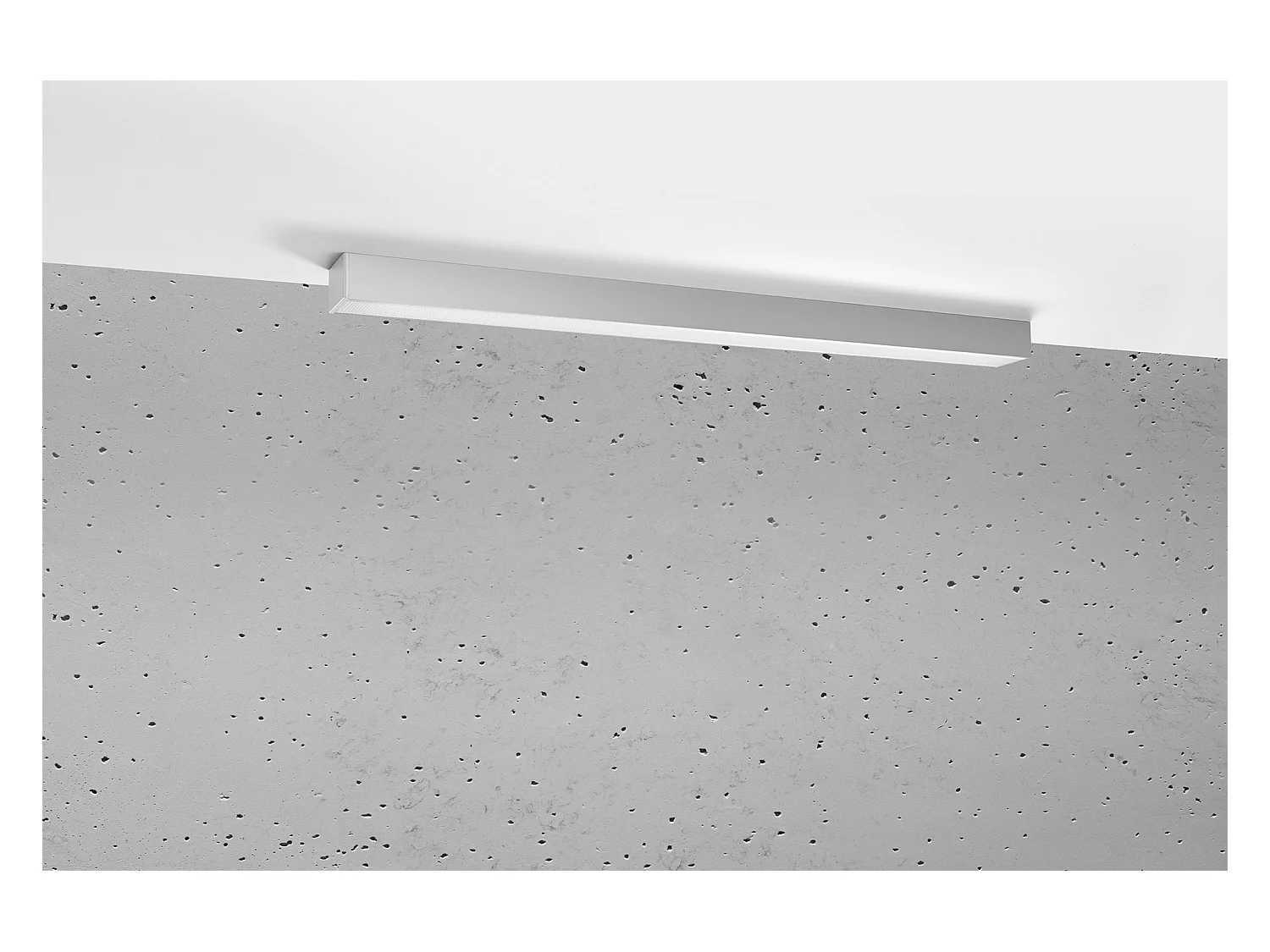 Integrierte LED 95cm Linear Flush Hellgrau 3000K LED integrato 95cm Lineare Incasso Grigio chiaro 3000K
