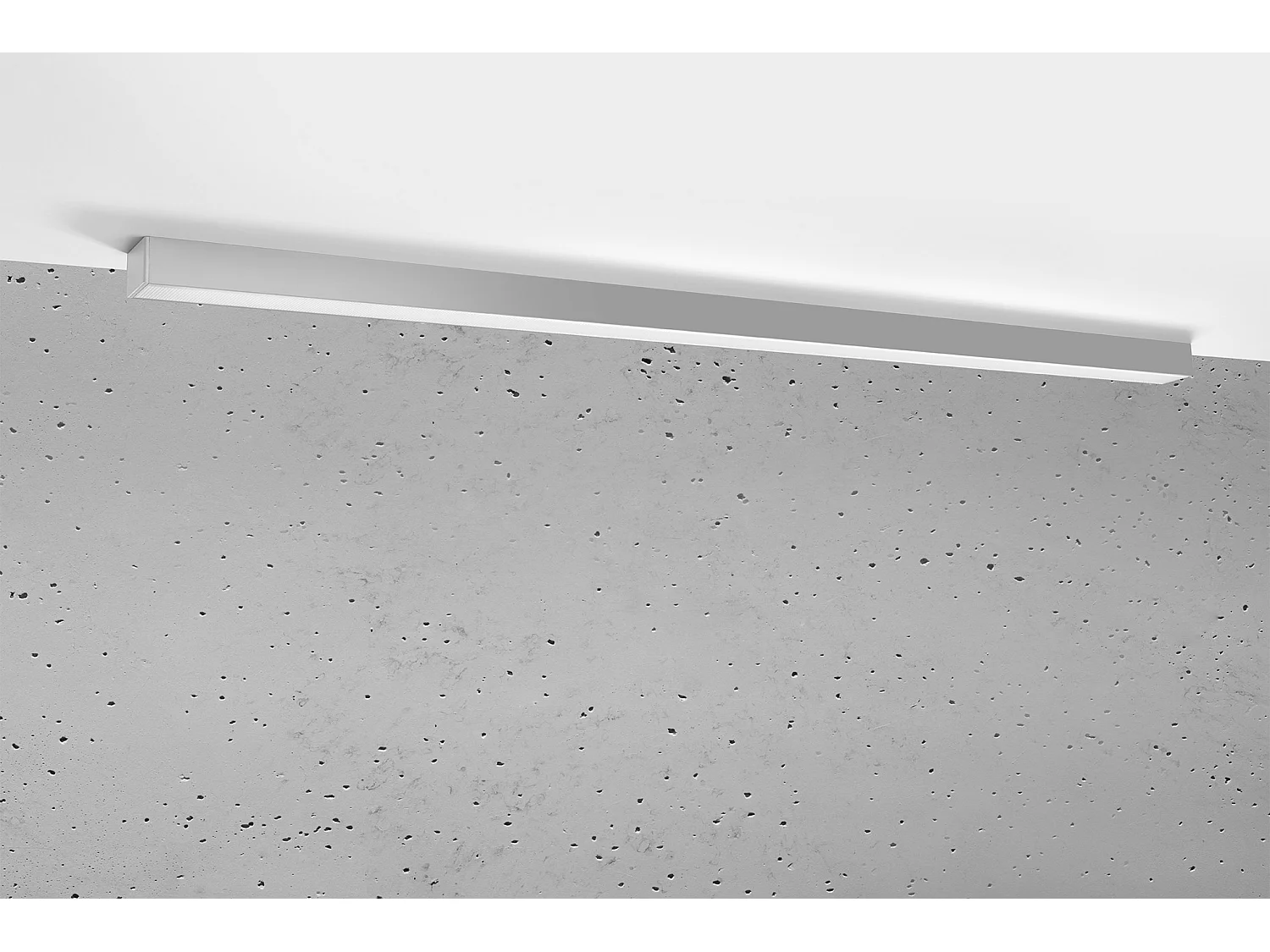 Integrated LED  145cm Linear Flush licht Grey 3000K Integrierte LED 145cm Linear Flush Hellgrau 3000K