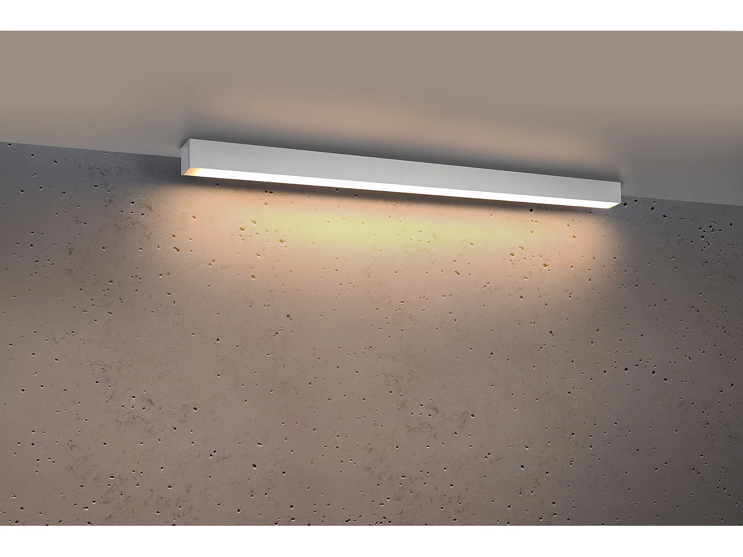 Sollux PINNE Plafonnier Linéaire LED 95cm Intégré Blanc 3000K