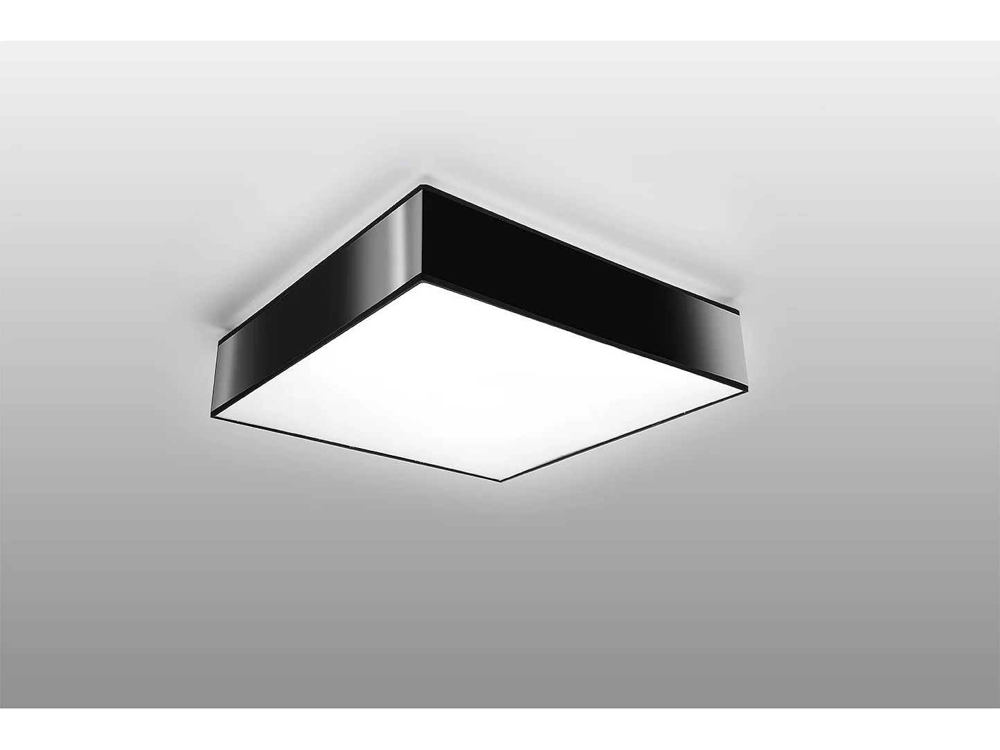 Plafon HORUS 25 czarny