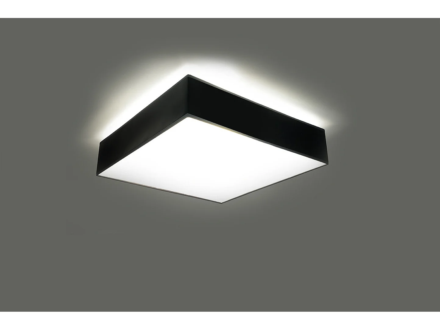 Plafon HORUS 25 czarny