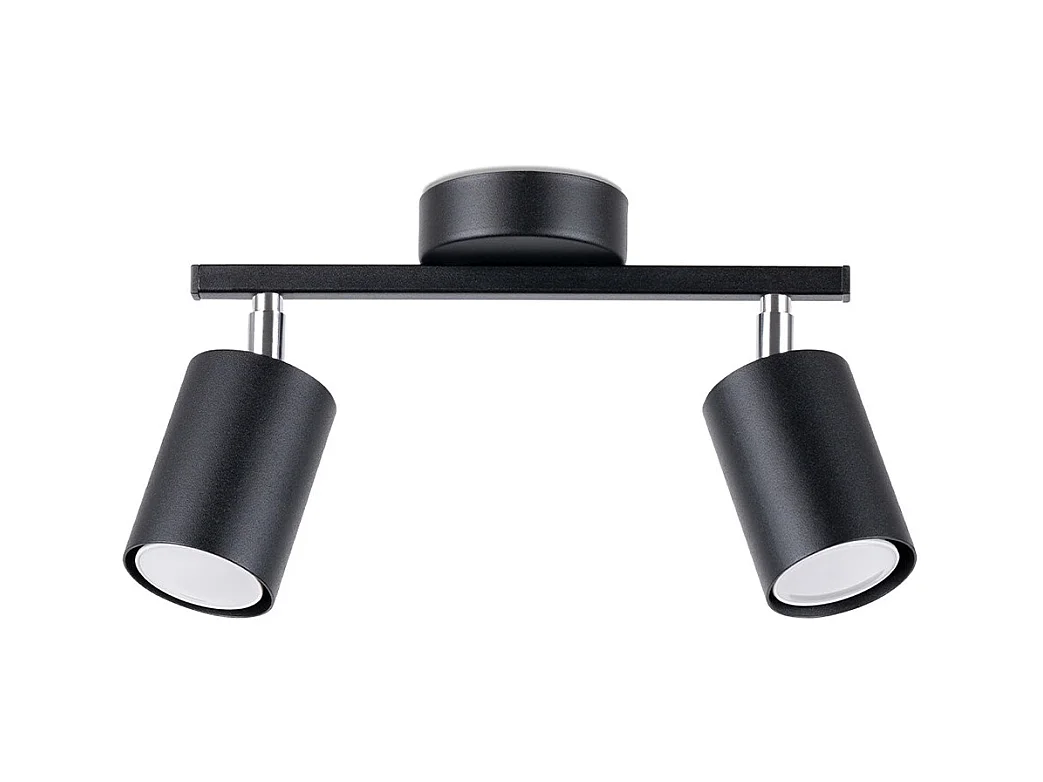 Sollux Lemmi Spot de Plafond Twin Noir