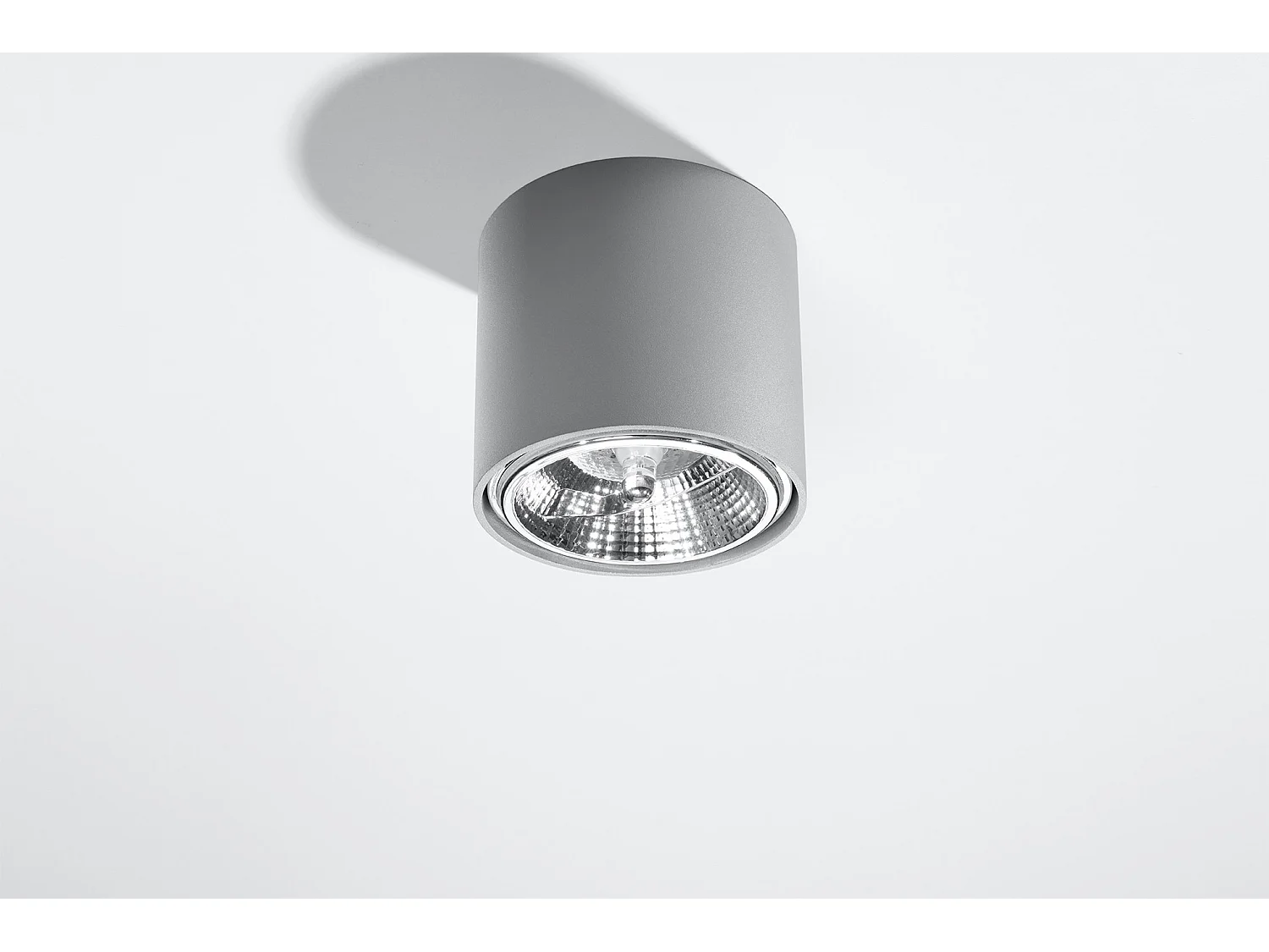 Sollux TIUBE Downlights à encastrer ronds gris clair GU10