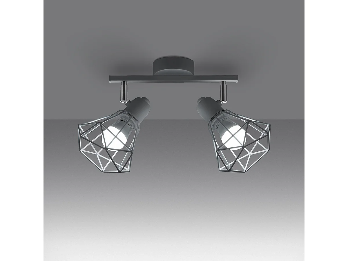 Plafondlampen Artemis Modern Van  - 2 Lichtbronnen - L.31 X H.19 Cm - Wit