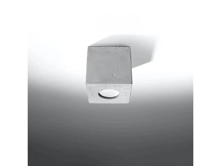 Sollux QUAD - 1 faretto da incasso a soffitto bianco sporco, GU10