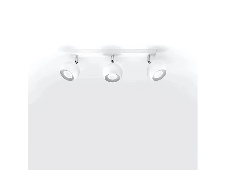 Sollux OCULARE Barre de projecteur à 3 lumières blanc, GU10