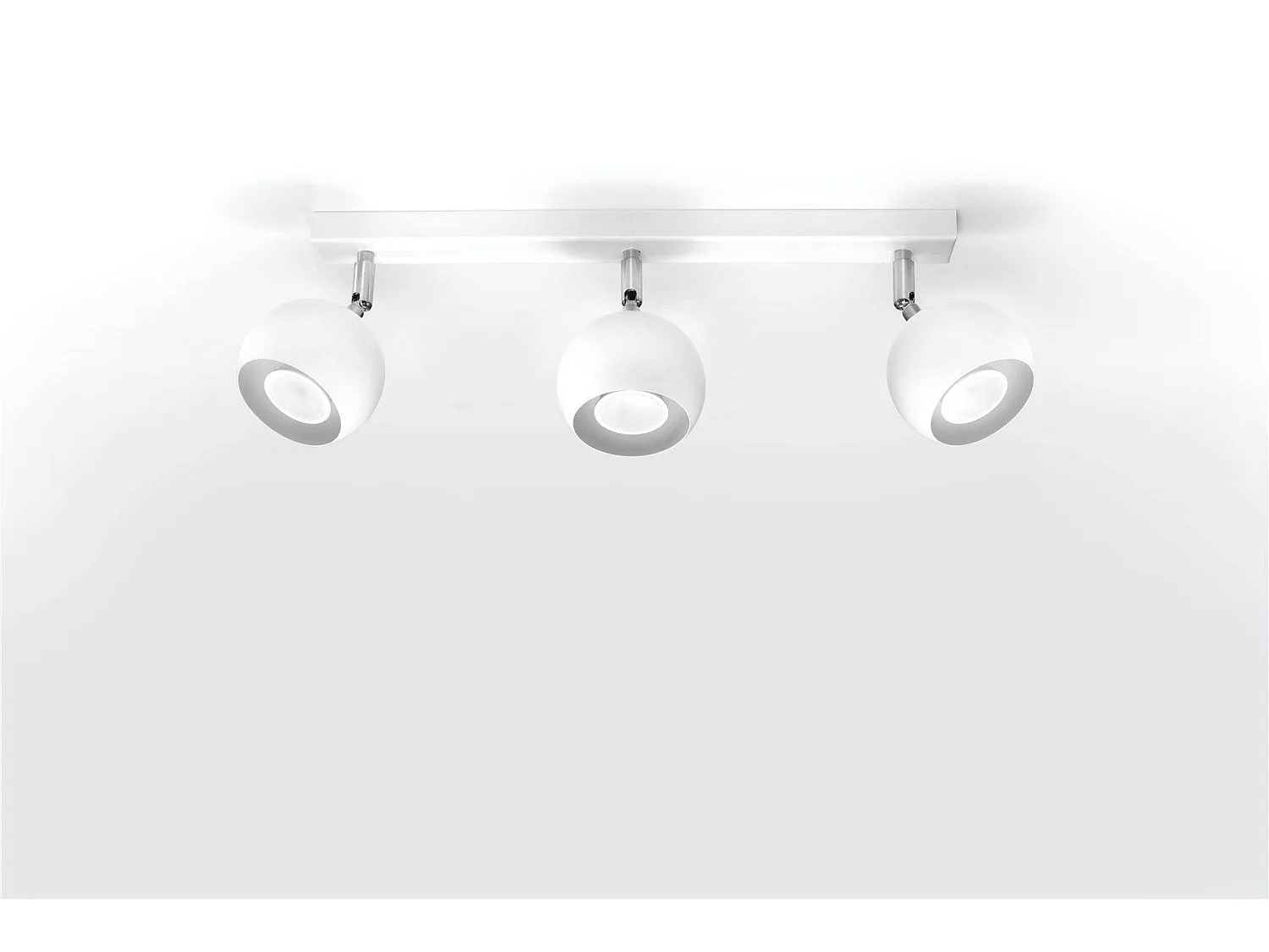 Sollux OCULARE Barre de projecteur à 3 lumières blanc, GU10