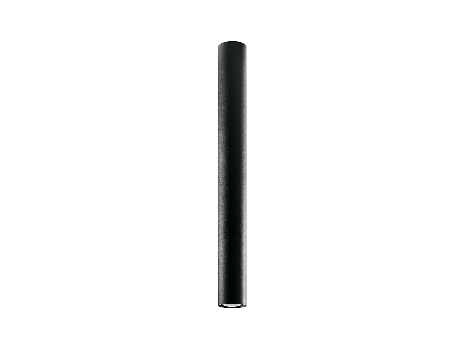 Plafondlampen Lagos Modern Van  - 1 Lichtbronnen - L.6 X H.60 Cm - Zwart